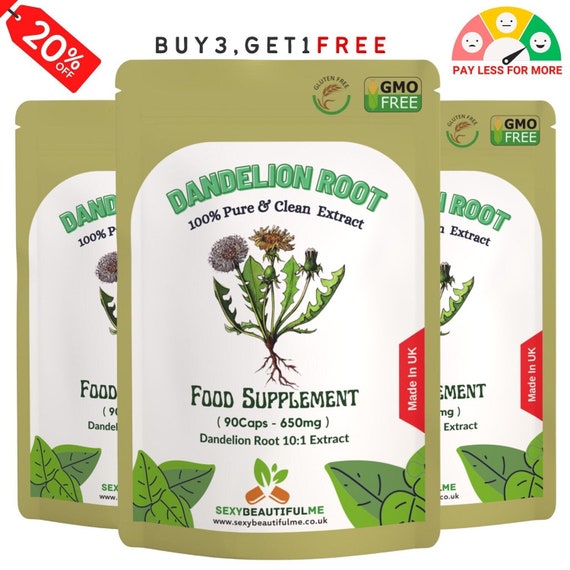 thumbnail image 2 of Maple Lifesciences Dandelion Root 10:1 Extract Capsules – Pure & High Quality Dietary Supplement – Made In India 2 of 6