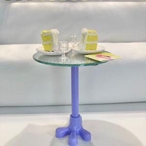 1:6 Scale Flamingo Footed Cocktail Table, Bedside Table for 11 1/2” - 12” Fashion Dolls