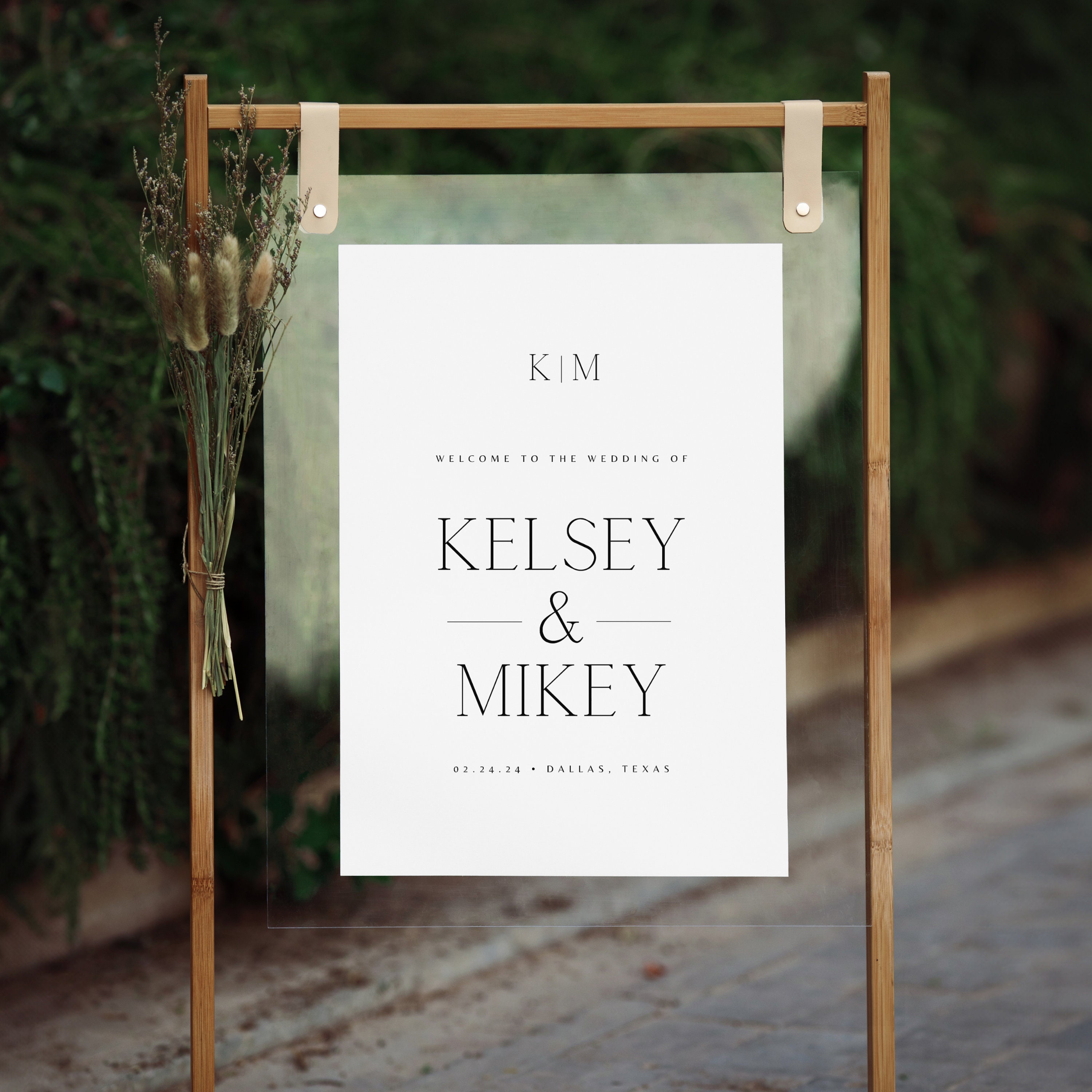 Editable Canva Wedding Welcome Sign Template, Wedding Sign Template ...