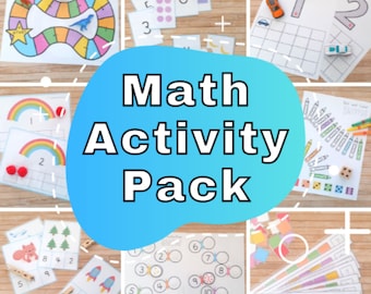 Math Activity Pack for Preschoolers