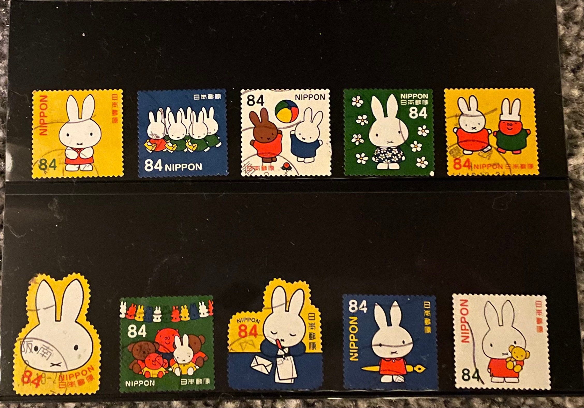 Ai Inc. Stamp Studio Rubber Stamp Set - Alphabet Animal Kaomoji - tokopie