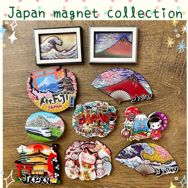 Japan Travel Fridge Magnets Collection 1 Tokyo Magnets Souvenirs Kyoto Nara Osaka Special Mount Fuji Souvenirs Hokkaido Refrigerator Magnet