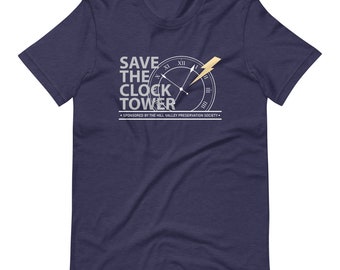 Save the Clock Tower Back to the Future Flyer A4 - Etsy
