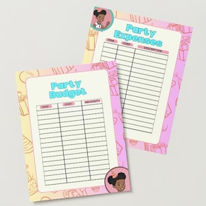 Gracie’s Corner Birthday Party Planner Digital Template Printable Gracie’s Corner Party Planner Gracie’s Corner Birthday Invitation Flyer
