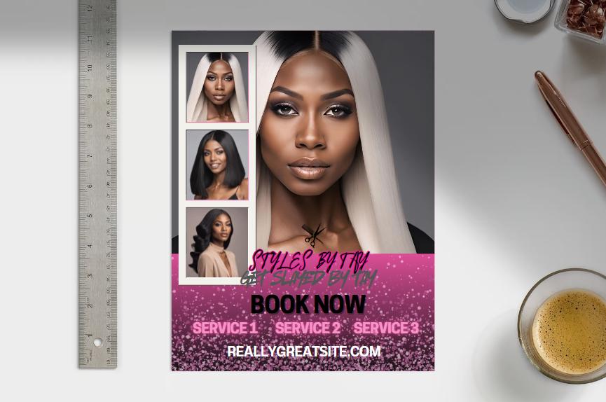 Hairstylist Instagram Post Templates Social Media Posts Templates for ...