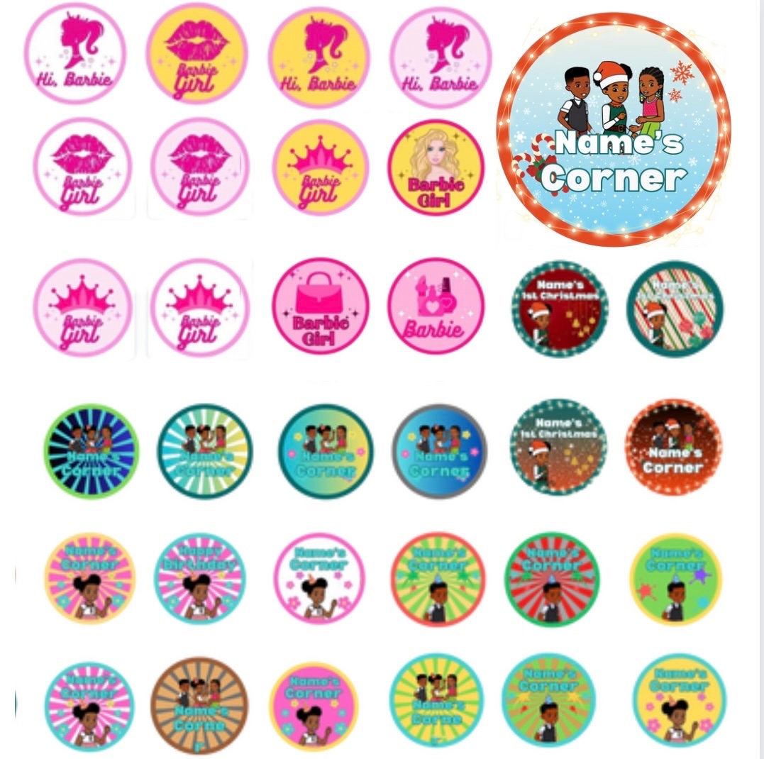 PVC Photo Corners Stickers Clear Rainbow Colors Self Adhesive 144pcs/sheet,  Corner Stickers for DIY Scrapbooking, Photo Album, Memory Books 