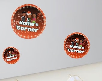 Exclusive Gracie’s Corner Stickers Bundle /Wall Decals/Christmas Ornaments,Birthday Stickers, Name Stickers,BarbieStickers Printable