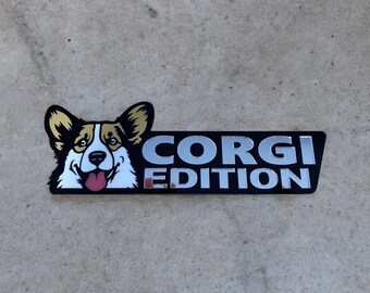 Corgi Edition Car Badge