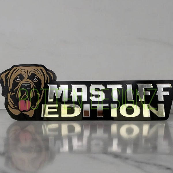 English Mastiff, Mastiff Edition Car/Truck Badge