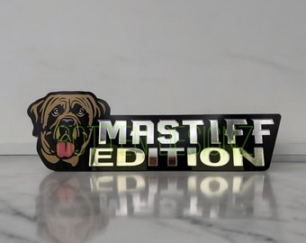 English Mastiff, Mastiff Edition Car/Truck Badge