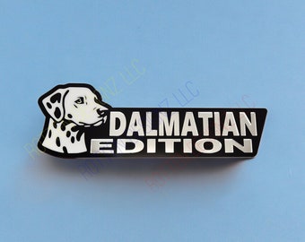 Dalmatian Car Truck Badge