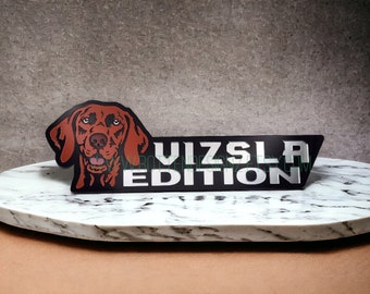 Vizsla Edition Car Truck Badge