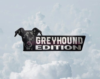 Greyhound Edition Car Badge