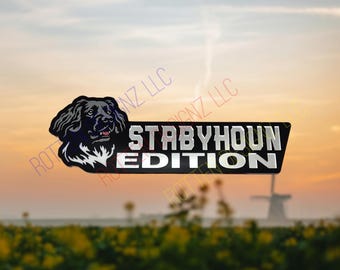 Stabyhoun Edition Car Truck Badge