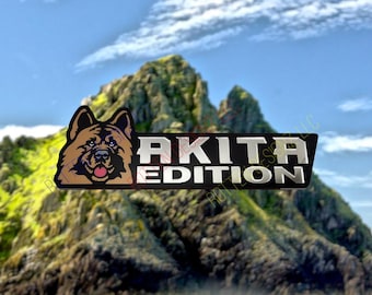 Insignia de coche y camión edición Akita