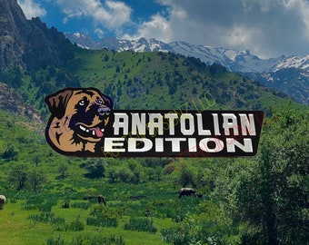 Anatolian Shepherd Car Truck Badge