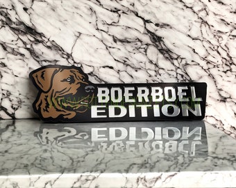 Insignia de coche y camión Boerboel