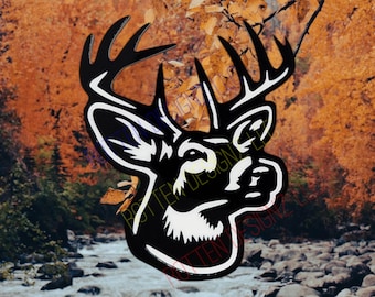 Whitetail Emblem for Car or Truck