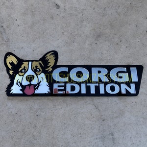 Corgi Edition Car Badge