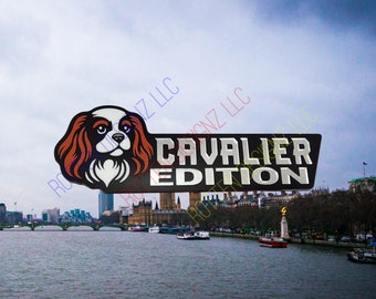 Insignia para coche y camión Cavalier King Charles Edition