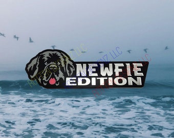 Emblema de insignia para coche y camión de Terranova, edición Newfie