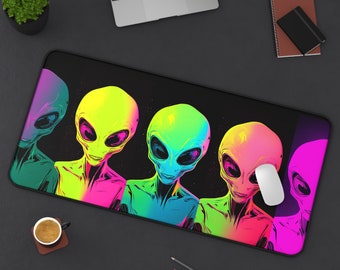 Desk Mat Pop Art Alien