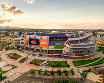 Denver Broncos Stadium Sunset – A New Era of Football Begins