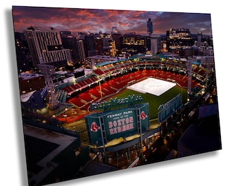 Fenway Park Print: Boston Baseball Wall Art (Multiple Sizes Available)