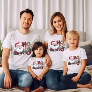Süße Personalserte Wehnachtsshrts/Bodys Für De Ganze Famle
