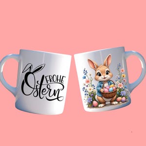 Happy Easter Mug Easter Gift Easter Bunny Easter Gift Coffee Mug Easter Bunny Mug Easter Gifts Easter Bunny Gift For Kids