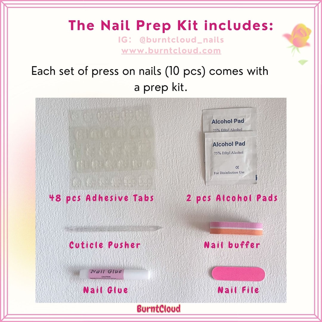 Press on Nails Tools| Nail Care Products | Extra Strong Adhesive Tabs ...