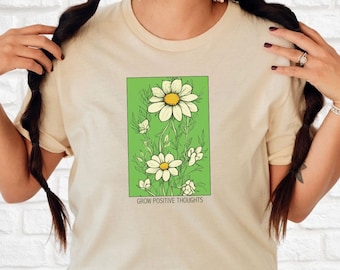 Wildflower Tshirt, Wild Flowers Shirt, Floral Tshirt, Flower Shirt, Gift for Women, Ladies Shirts, Best Friend Gift, Mothers Day Shirt