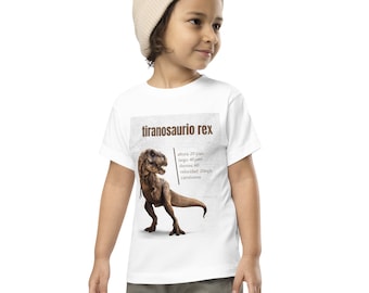 Tiranosaurio Rex, T rex Shirt, Dinosaur Shirt, Cool Kids Shirt, Gift for Kids, Trex Shirt, Boy Shirt