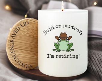 Funny Retirement Gift, Funny Retirement Candle, Coworker Retirement Gift, Happy Retirement, Retirement Candle, Teacher Retirement