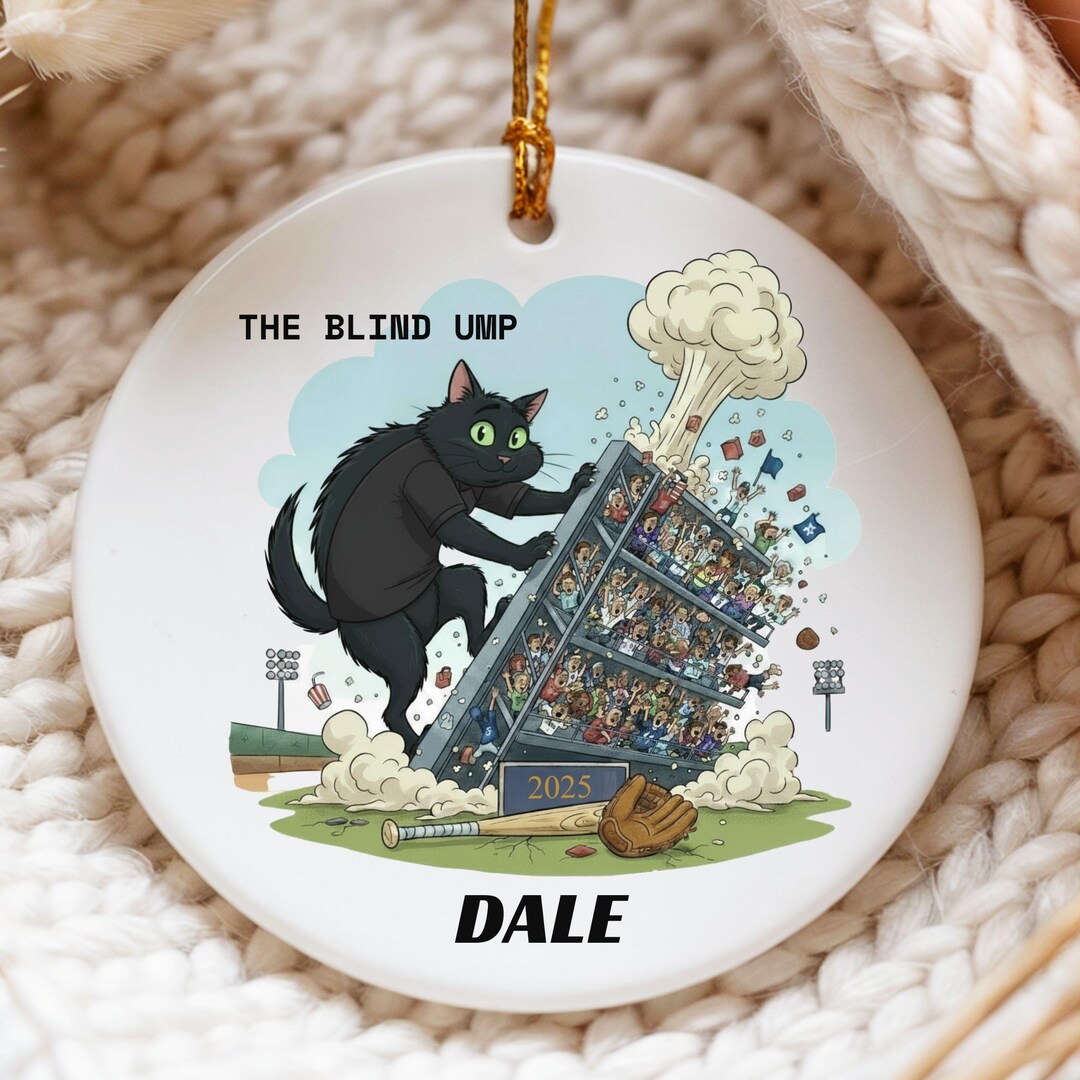 Funny Personalized Umpire Ornament, Custom Ump Gift, Gift for Him - Etsy