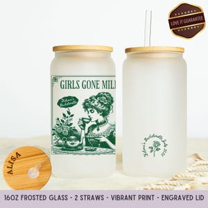 Personalized Girls Gone Mild Bachelorette, Girls Gone Mild Tumbler Bachelorette Beer Can, Bachelorette Gifts Iced Coffee Cup