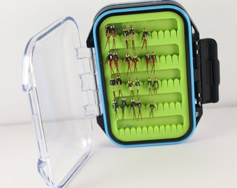 Double sided waterproof fly box - Flies Not Included