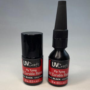 Ultra-Thin UV Craft Resin: Durable Formula for Art, Fly Tying & DIY Projects - Non-Crystallizing