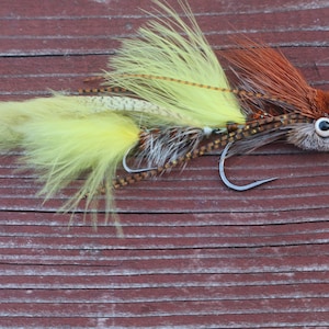 Gold Digger Articulated Streamer Fly: Trout and Bass Fishing