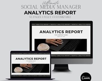 Social Media Manager Analytics Template