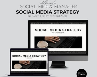 Social Media Manager - Social Media Strategy - Social Media Onboarding Template