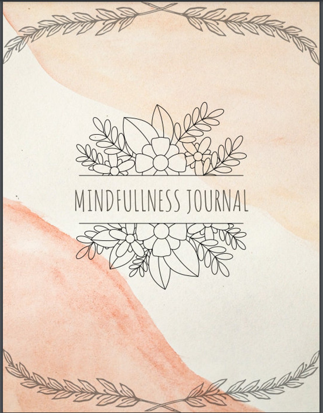 Mindfulness Journal - Etsy