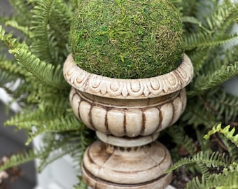 Urn Planter, Pedestal Flower Pot, Garden Vase