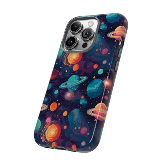 Conception d'étoiles et de planètes Coque pour téléphone portable Cas  difficiles Coques iPhone et Galaxy Options brillantes et mates Art de  l'espace Art de l'astronomie -  France