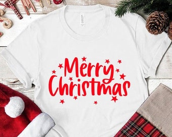 Merry Christmas Shirt, Christmas T-Shirt, Christmas Family Shirt, Funny Christmas Shirt, Christmas Gift, Women's Christmas Shirt,