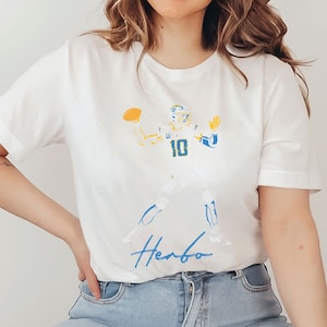 Justin Herbert Chargers T-Shirt: Herbo Fan Apparel
