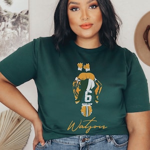 Christian Watson Packers T-Shirt: Signature Flip, Green Bay Football