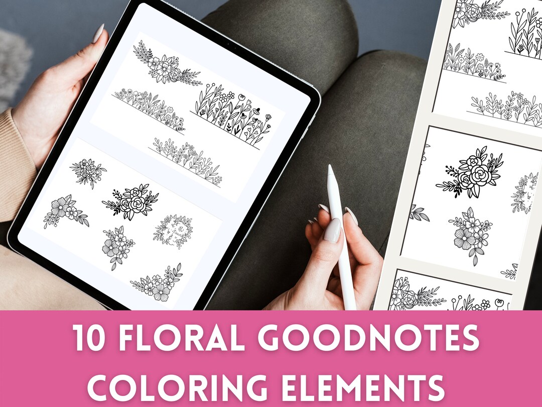 Goodnotes Coloring Accent , Goodnotes Coloring Page , Coloring Element