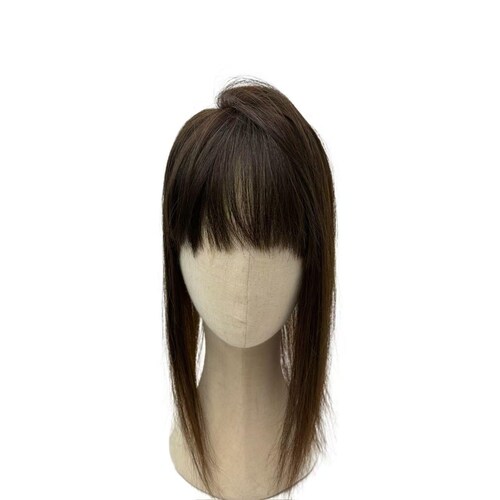 Silk Base Human Hair Topper 12x13cm 180% Density Partial Wig with 5 Clips 4f12316b3d9ad8c569229051af9daa  main image 2