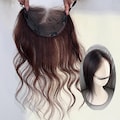 Ultra HD Lace Human Hair Topper 14x18cm Adjustable Band Natural Hairline product logo